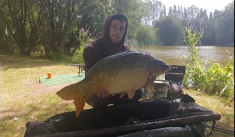 A 36 lb carp from Lillypool, Andy Lea, Aug 2019