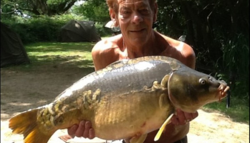 A 30 lb carp from Lillypool, Alan Wait, Jul 2018