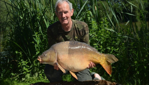 A 33 lb 7 oz carp from Lillypool, Brian Pierce, Jun 2018