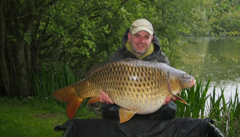 A 38 lb carp from Lillypool, Aaron Greenfield, Apr 2017