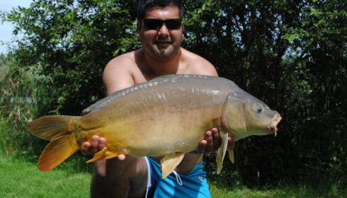 A carp from Lillypool, Hunjan Brothers, Jun 2012