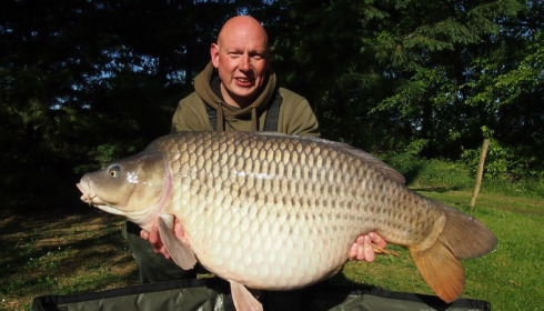 A 54 lb carp from Lillypool, Liam Wadey, Apr 2017