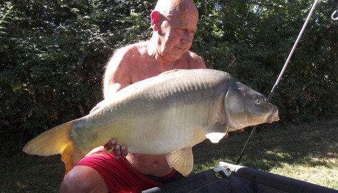 A 25 lb carp from Lillypool, Dave Lock, Sep 2016