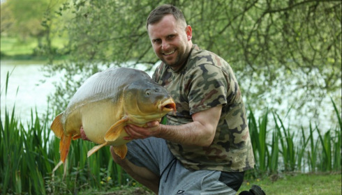A 39 lb 12 oz carp from Lillypool, Ian Murray, Apr 2019