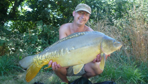 A 26 lb 6 oz carp from Lillypool, Dave Brown, Aug 2013
