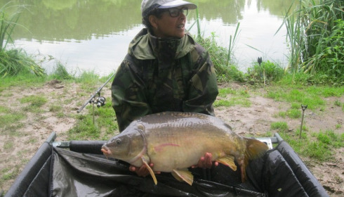 A 28 lb 8 oz carp from Lillypool, Lorna Smith, Jun 2016