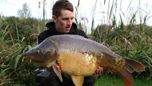 A 23 lb 1 oz carp from Lillypool, Stuart, Oct 2013