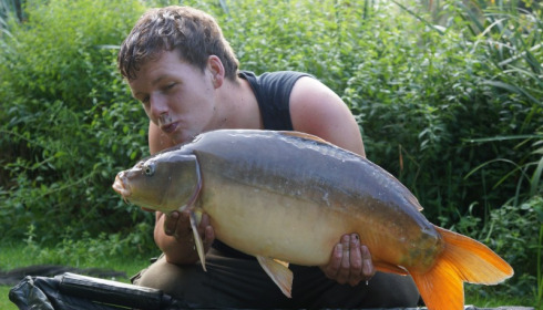 A 22 lb carp from Lillypool, Steve Perry, Aug 2014