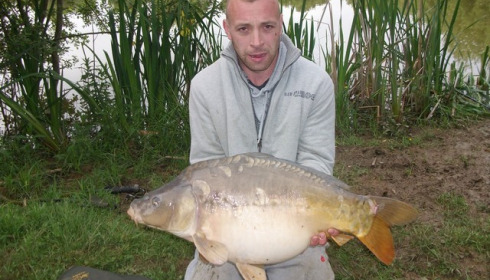 A 21 lb carp from Lillypool, Adam Pike, May 2013