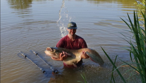A 60 lb catfish from Lillypool, Michael Piggott, Jul 2018