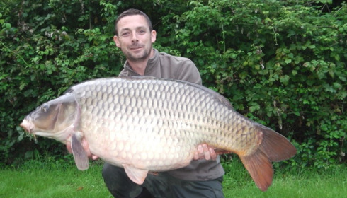 A 45 lb 4 oz carp from Lillypool, Lee Horner, Aug 2014