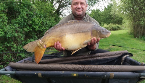 A 38 lb carp from Lillypool, Andrew Biggs, Apr 2017