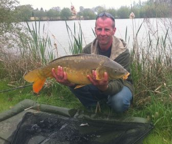 A 20 lb carp from Lillypool, mark