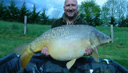 A 40 lb 2 oz carp from Lillypool, Steve Easton, Apr 2016