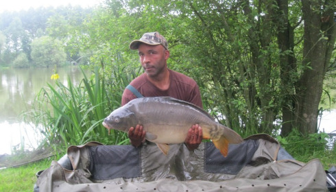 A 25 lb carp from Lillypool, Paul Burns, Jun 2016
