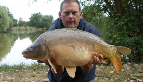A 30 lb 6 oz carp from Lillypool, Mark Green, Sep 2013