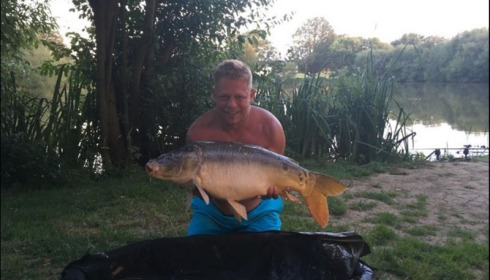 A 24 lb carp from Lillypool, Jason Frost, Jul 2018