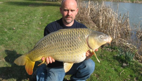 A 29 lb carp from Lillypool, Jay, Mar 2011