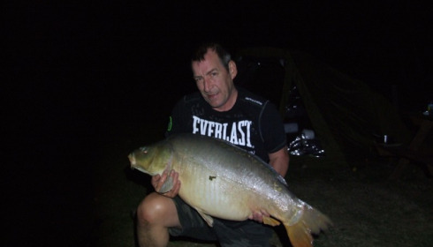 A 41 lb carp from Lillypool, Danny Bain, Sep 2016