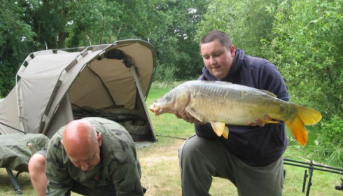 A carp from Lillypool, David Lock & His Son