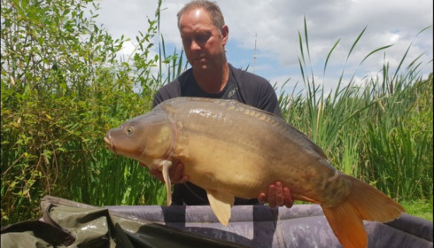 A 33 lb 5 oz carp from Lillypool, Chris Allan, Jul 2018