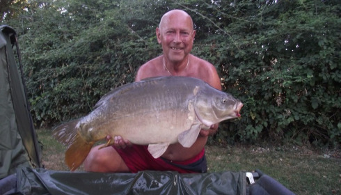 A 25 lb carp from Lillypool, Dave Lock, Sep 2016
