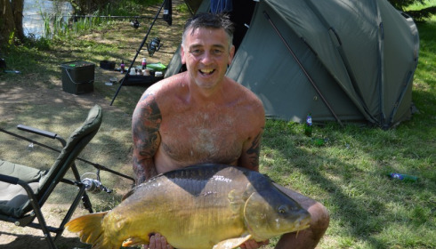 A 41 lb carp from Lillypool, Graham Moore, Apr 2018
