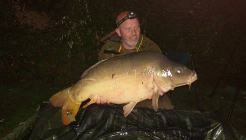 A 38 lb 12 oz carp from Lillypool, Mike Brown, Aug 2017
