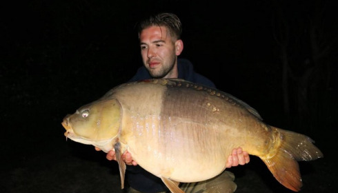 A 34 lb 2 oz carp from Lillypool, Aaron Ludlow, May 2018