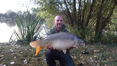 A 22 lb carp from Lillypool, Mark Antrobus, Sep 2013