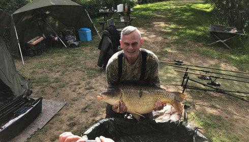 A 36 lb carp from Lillypool, Peter Buckley, May 2018