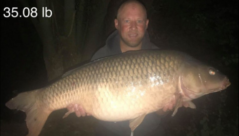 A 35 lb 8 oz carp from Lillypool, Pete Allan, Sep 2018
