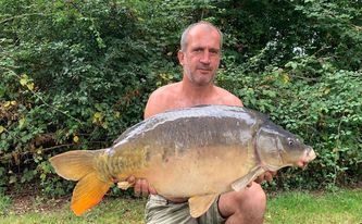 A 33 lb carp from Lillypool, Mark Russell, Sep 2021