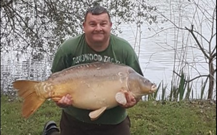 A 30 lb 8 oz carp from Lillypool, Rob Ellis, Apr 2019