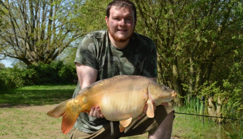A 21 lb carp from Lillypool, Ryan Snelson, Apr 2018