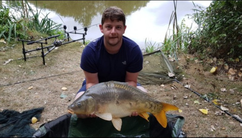 A 23 lb carp from Lillypool, Ian Gleig, Aug 2018