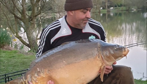 A 52 lb 5 oz carp from Lillypool, Mark Baker, Apr 2019