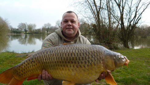A 33 lb 2 oz carp from Lillypool, Richard (bailiff), Mar 2016