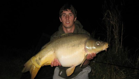 A 25 lb 8 oz carp from Lillypool, Sinbad, Apr 2011