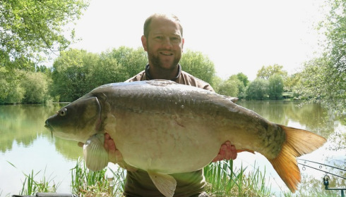 A 35 lb carp from Lillypool, Jason Leadbeatter, Apr 2017