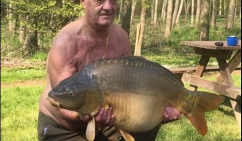 A 36 lb carp from Lillypool, Terry Biggs, Apr 2019