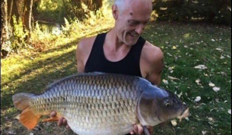 A 41 lb 6 oz carp from Lillypool, Wayne Chase, Sep 2019