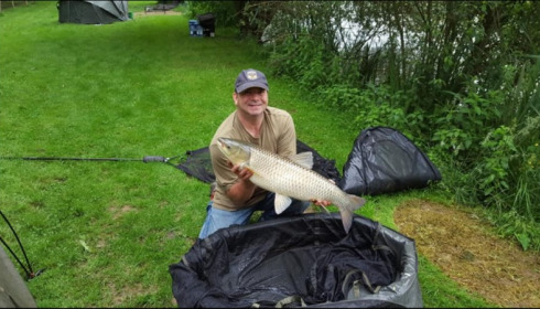 A grass carp from Lillypool, Mark Tomkins, Jun 2018