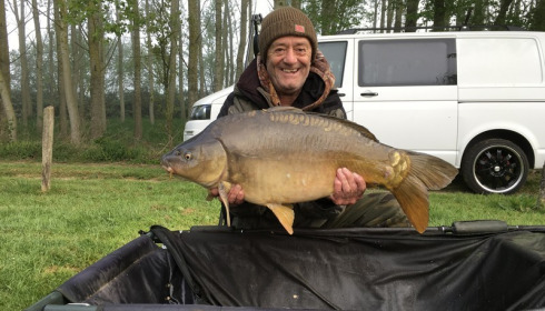 A 26 lb 6 oz carp from Lillypool, Terry Biggs, Apr 2017