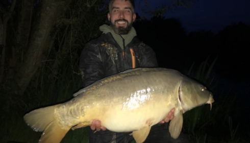 A 26 lb 8 oz carp from Lillypool, Kenny Moyes, May 2018