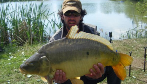 A carp from Lillypool, Glenn, May 2010