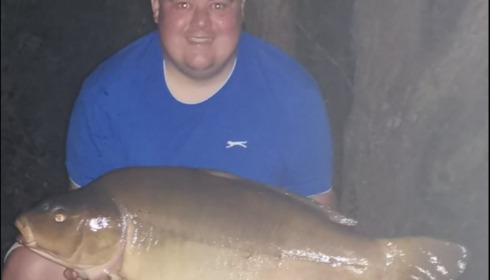 A 40 lb 11 oz carp from Lillypool, Shane Reynolds, Sep 2019