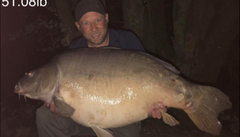 A 51 lb 8 oz carp from Lillypool, Pete Allan, Sep 2018