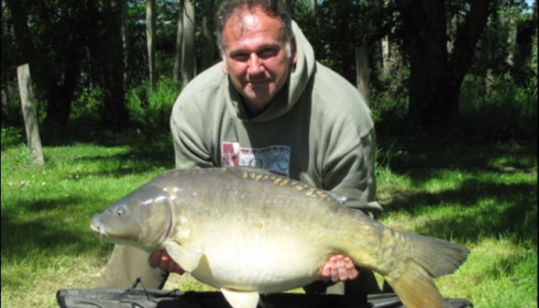 A 34 lb 8 oz carp from Lillypool, Nick Alner, May 2019