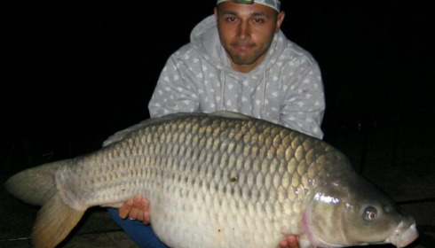 A 40 lb 14 oz carp from Lillypool, Lewis, May 2012